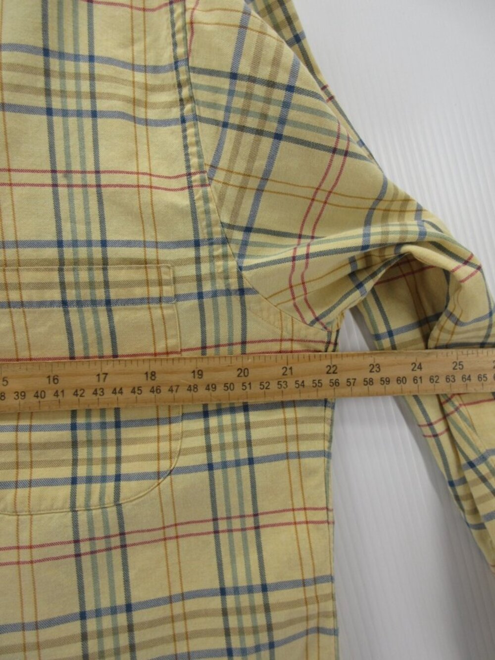 VINTAGE Viyella Shirt Medium Wool Blend Button Down Plaid Heritage * - Picture 5 of 11